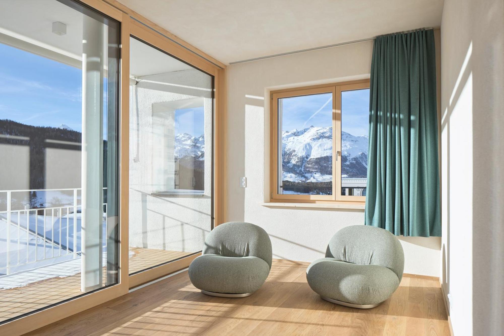 Hotel Maistra 160 Pontresina Exteriör bild